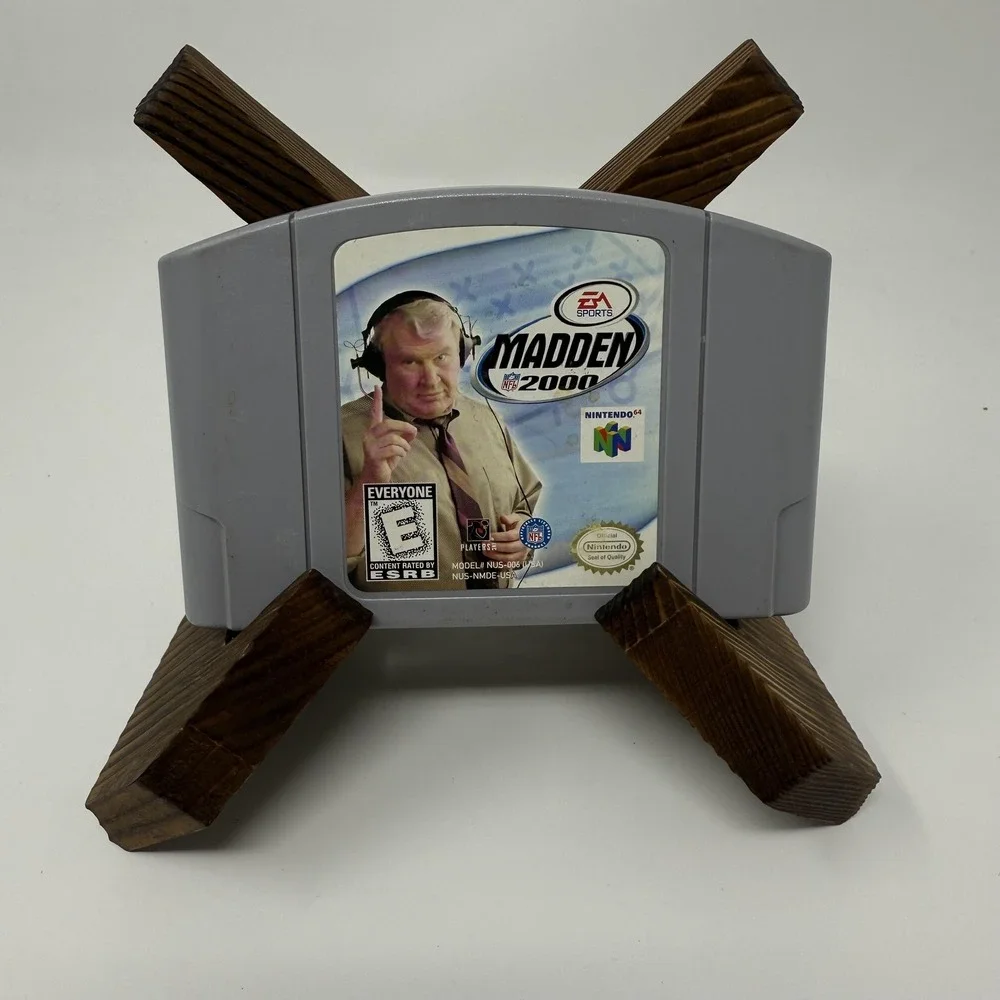 Madden NFL 2000 Nintendo 64 N64 Game Cartridge Football Sports Video Tested